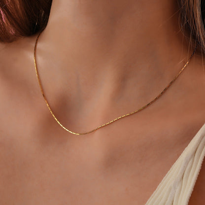 Sterling Silver Chain Necklace: Cobra, Herringbone, Cuban, and More