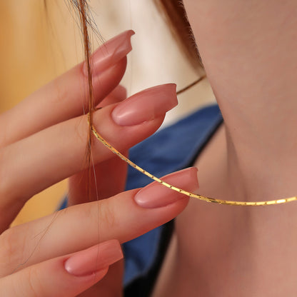 Sterling Silver Chain Necklace: Cobra, Herringbone, Cuban, and More