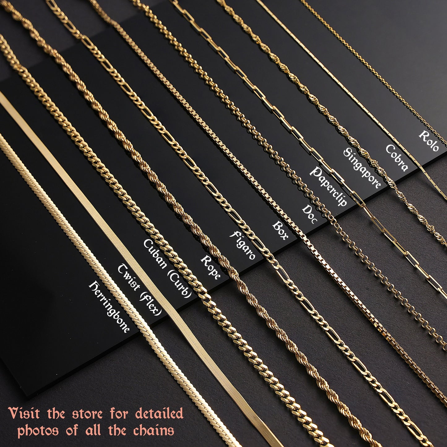 Dainty Paperclip Chain Necklace: 14k Gold Plated Sterling Silver