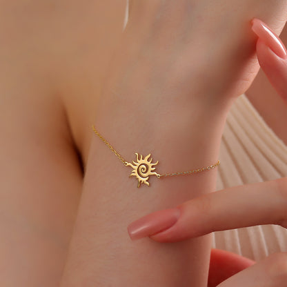 Sunburst Earrings: Sterling Silver or 14K Gold Celestial Jewelry