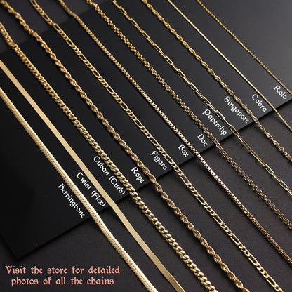 Dainty Twist Herringbone Chain Necklace: 14k Gold Plated 925 Silver