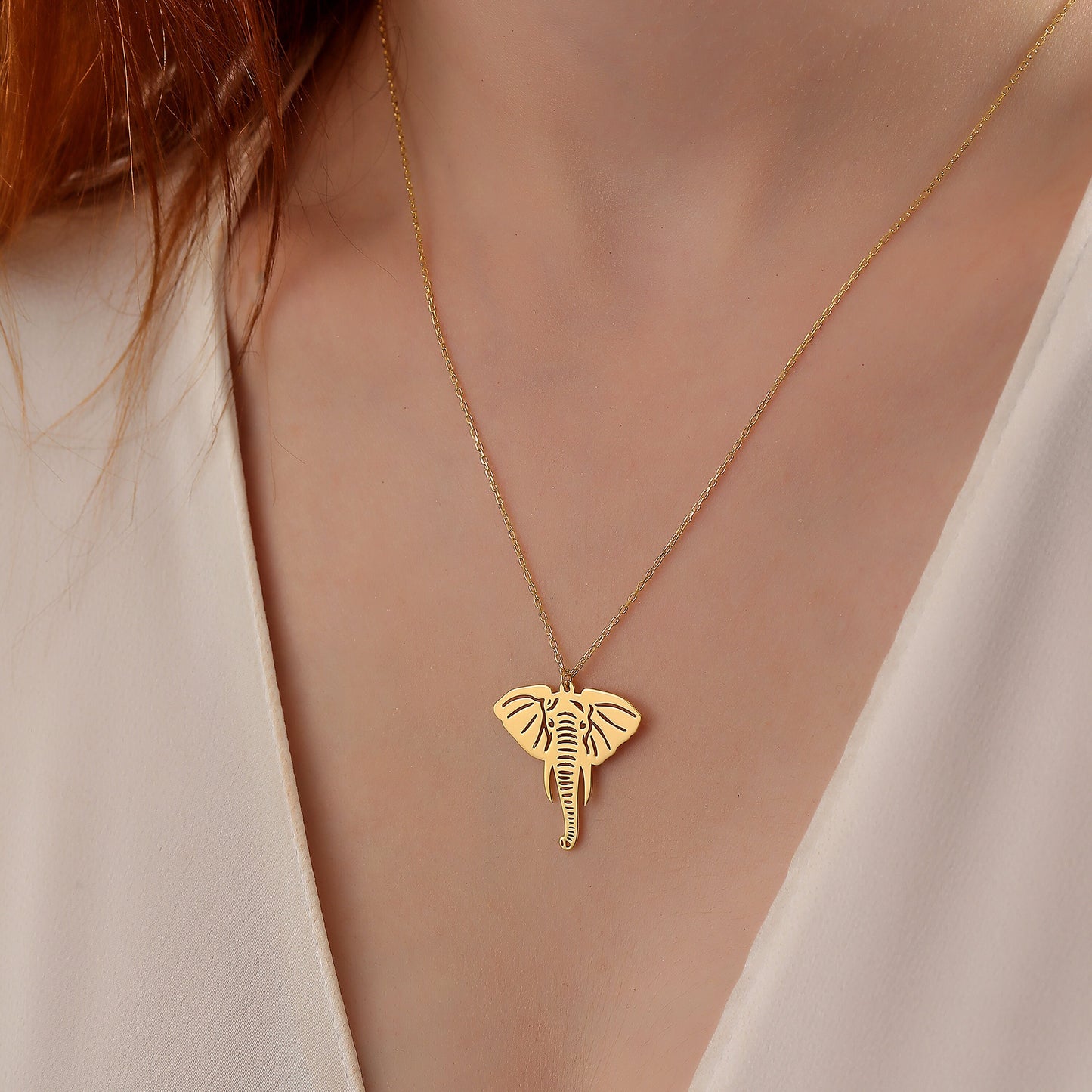 Dainty Dolphin Necklace: Silver or Gold  (Yellow / Rose / White)