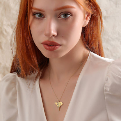 Sterling Silver Elephant Pendant Necklace: Dainty Animal Jewelry