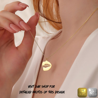 Sigil of Lucifer Necklace, Gothic 925 Silver or Gold Jewelry