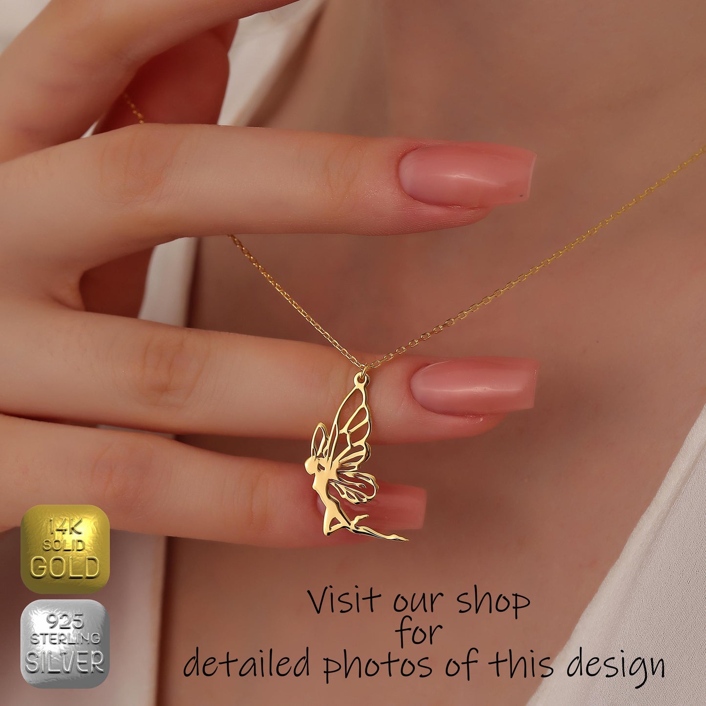 Sterling Silver Mother Baby Necklace: New Mom Gift