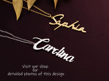 Personalized Birthstone Initial Necklace: Sterling Silver Family Jewelry