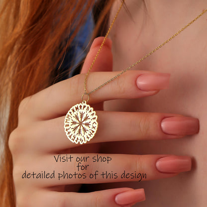Yggdrasil Tree of Life Necklace: Sterling Silver Viking Jewelry