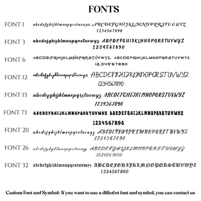 Personalized Christmas Name Necklace – Sterling Silver, Gold, Rose Gold