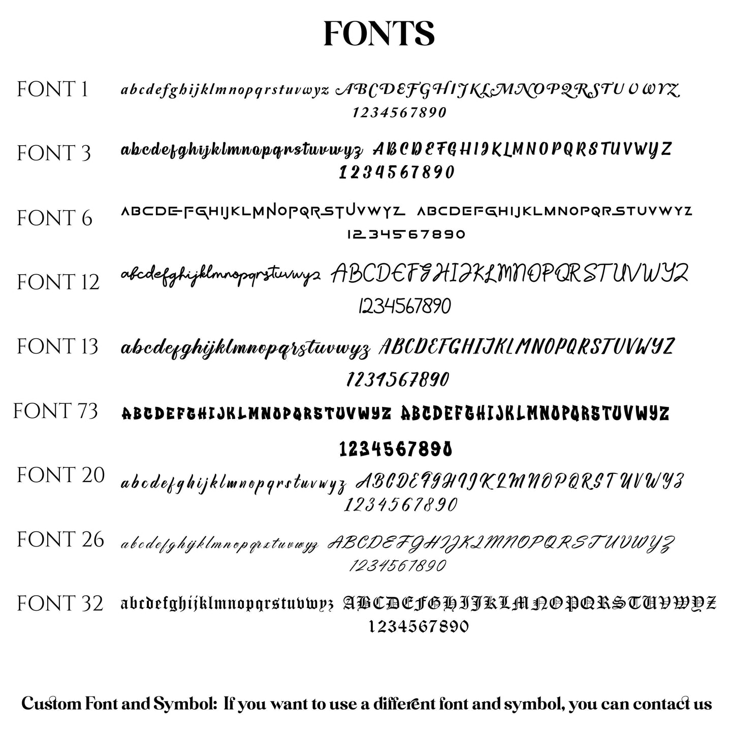 Personalized Name Necklace: Sterling Silver or 14K Gold Custom Nameplate