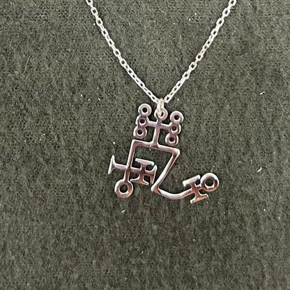 Lucifer Sigil Necklace: 14K Solid Gold or 925 Sterling Silver